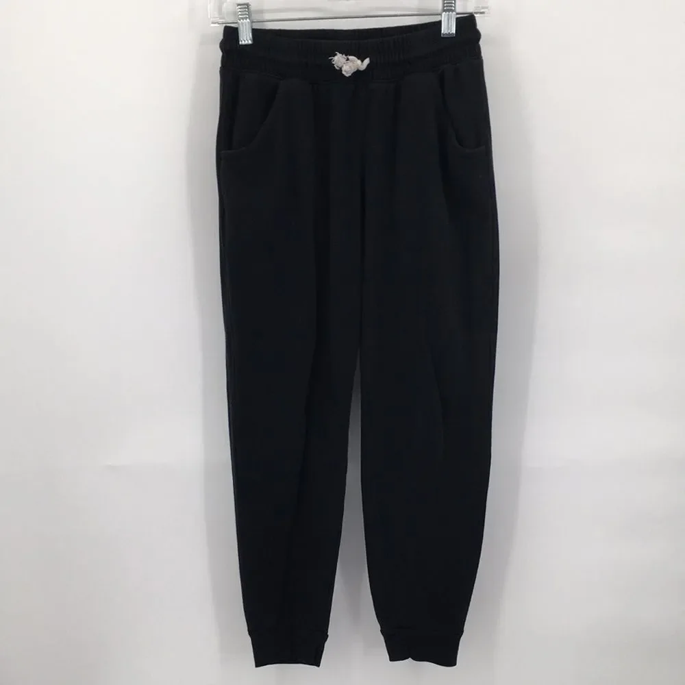 Cat & Jack Black Drawstring Sweatpants XL 14/16